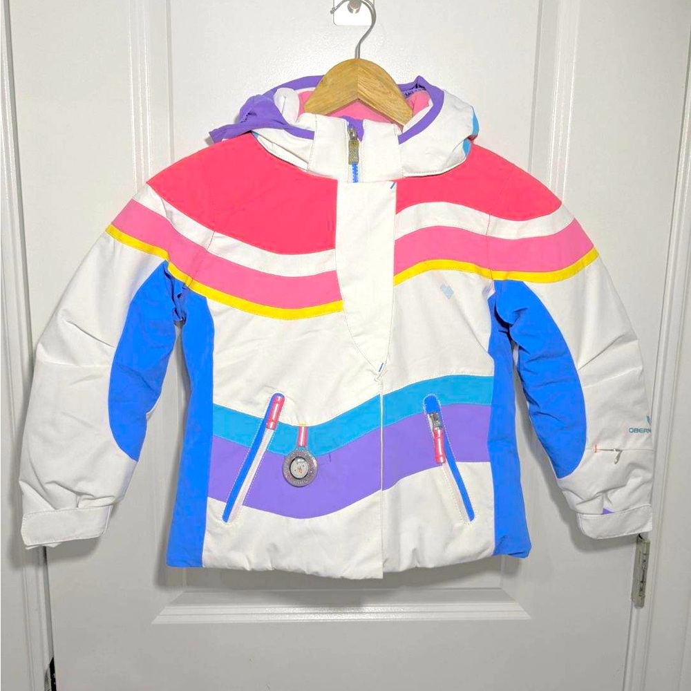 Obermeyer snow ski jacket size 6 with I-Grow